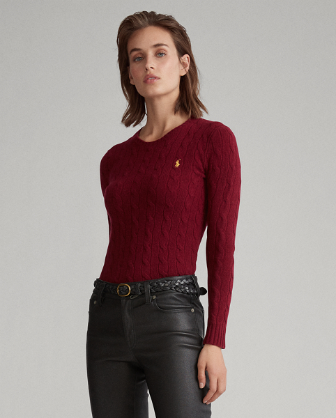 Polo Ralph Lauren Cable-Knit Wool-Blend Sweater 1