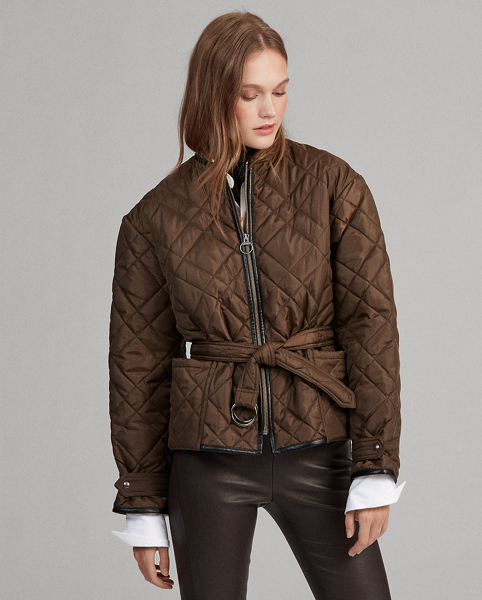 Quilted Bomber Jacket