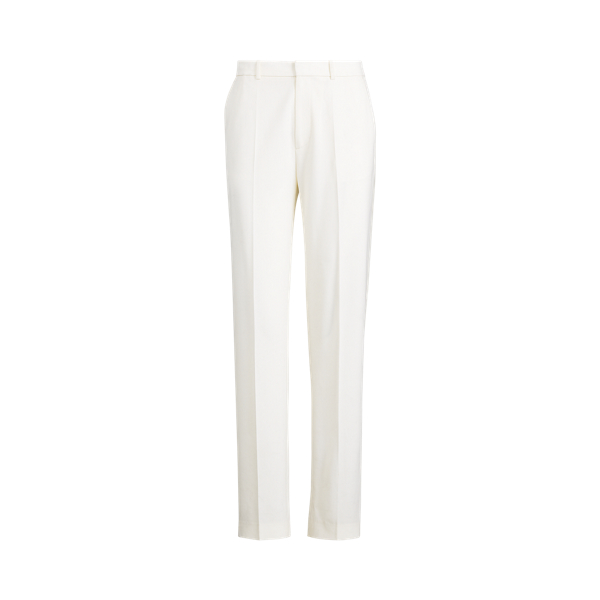 Wool Straight-Leg Pant