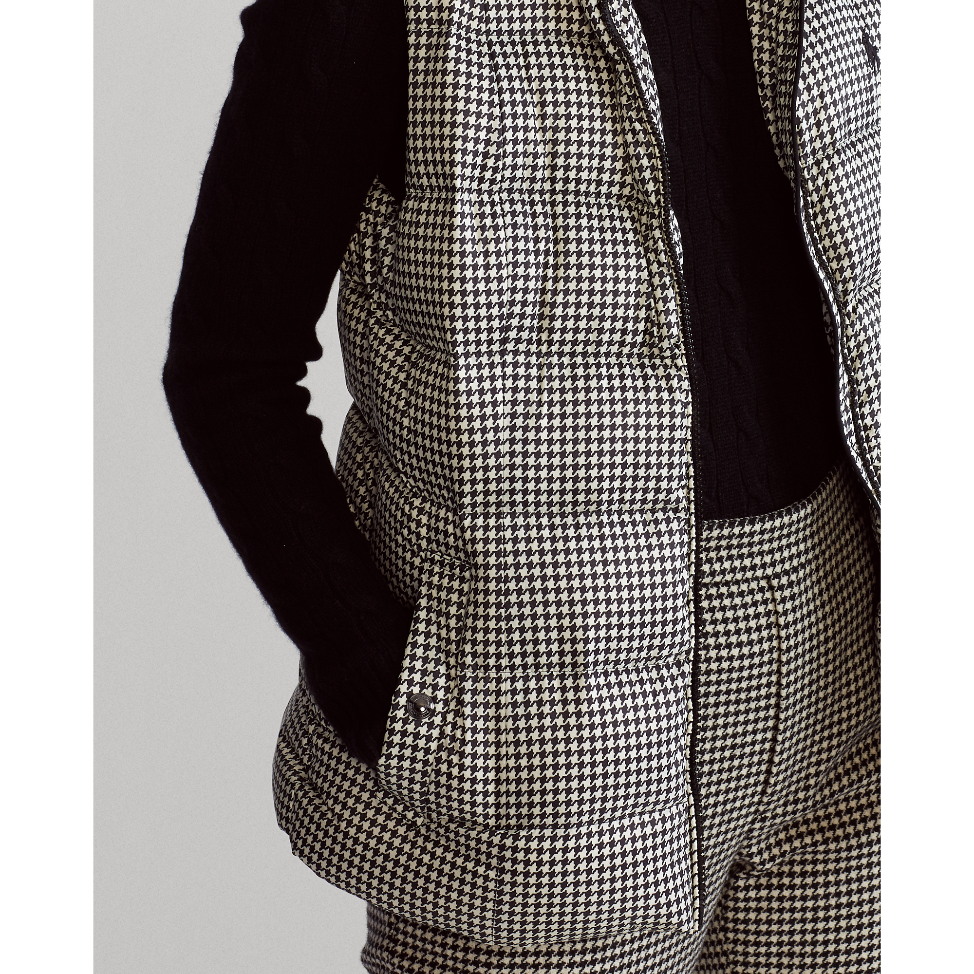 Ralph Lauren Gilet en duvet pied-de-poule. 6