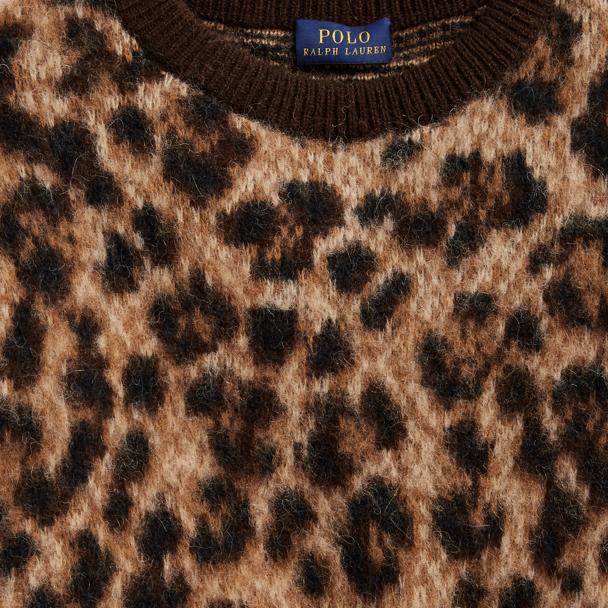 Ralph Lauren Leopard-Print Wool Sweater. 6