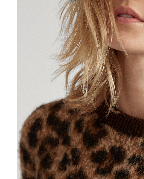 Polo Ralph Lauren Leopard-Print Wool Sweater 5