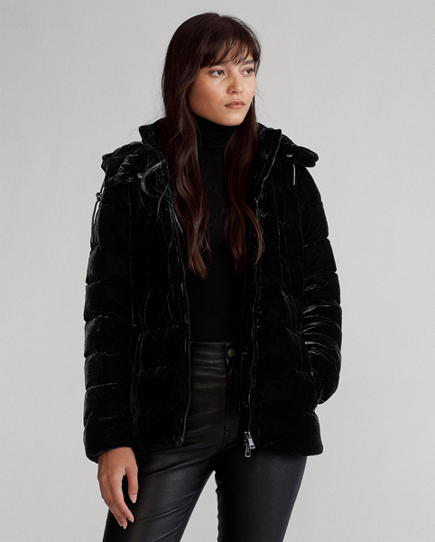 Velvet Down Jacket