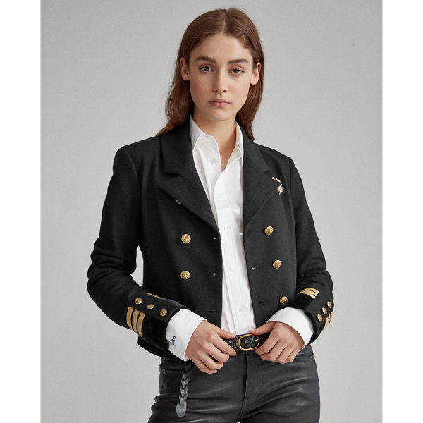 military blazer ralph lauren