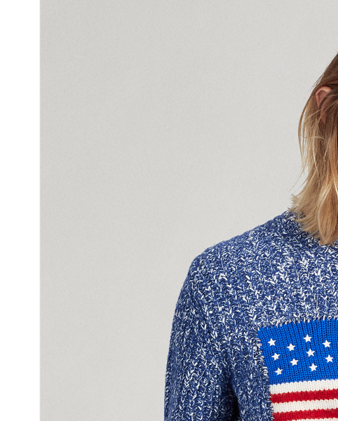 Polo Ralph Lauren Flag Wool-Blend Sweater 1