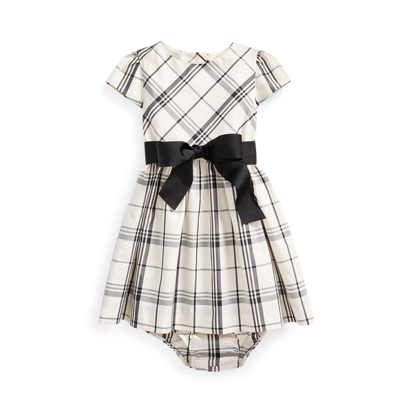 ralph lauren plaid baby dress