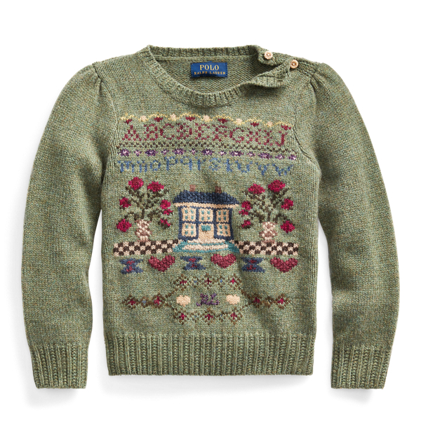 girls ralph lauren sweater