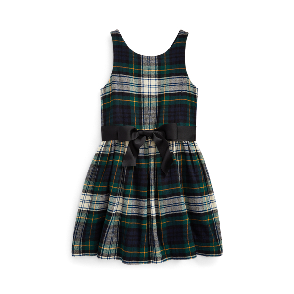 Tartan Cotton Twill Dress