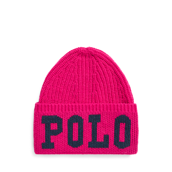 Polo Intarsia Wool-Blend Hat