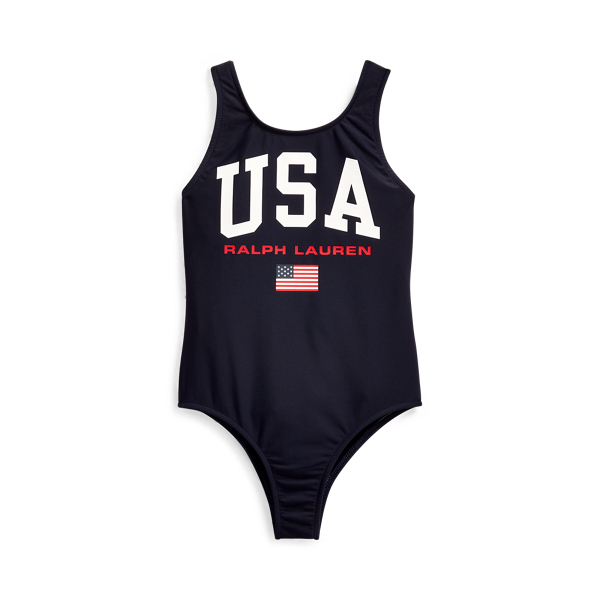 ralph lauren girls swim