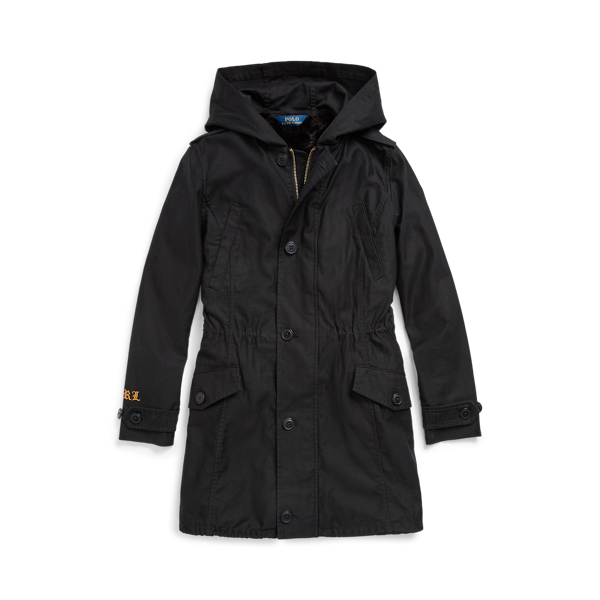 Girls 7-16 3-in-1 Cotton Sateen Coat 1