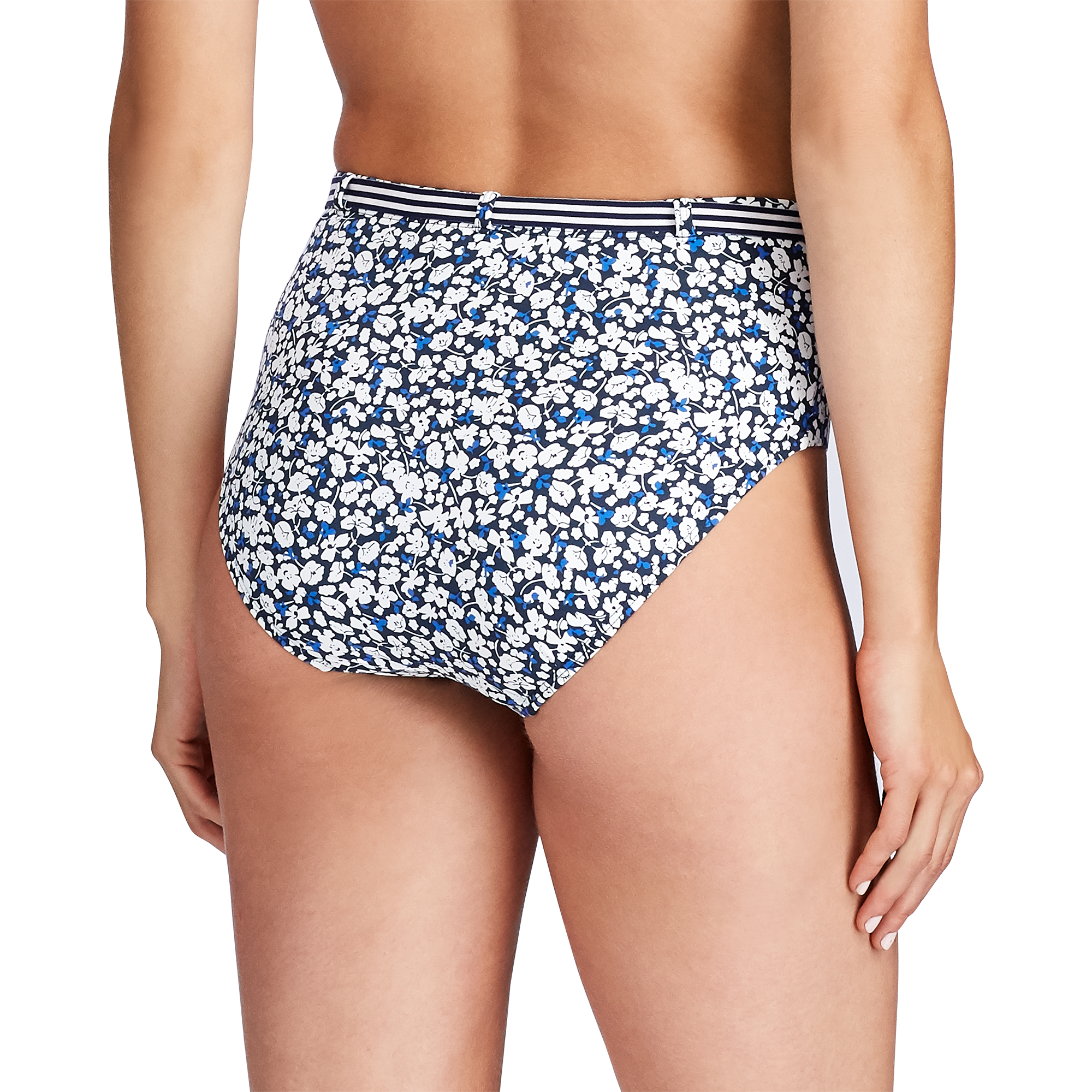 Ralph Lauren High-Waist Belt Bikini Bottom. 4