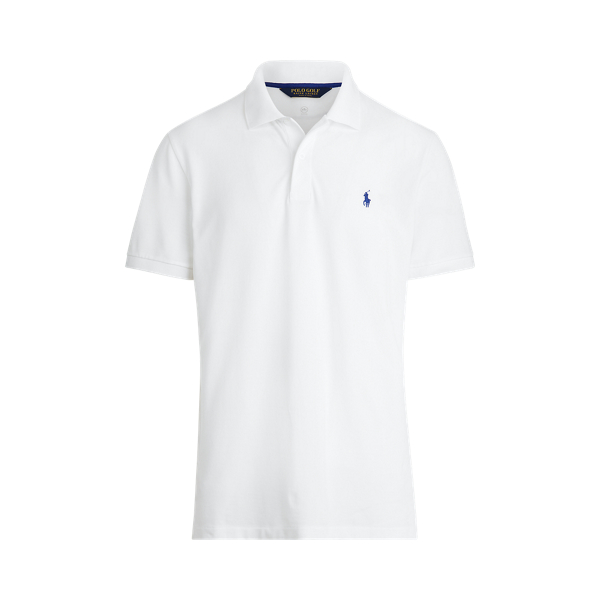 custom slim performance polo