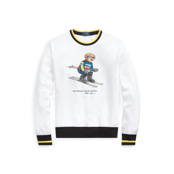 ralph lauren bear ski sweater