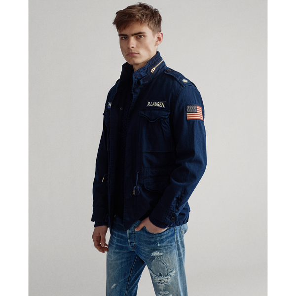 polo ralph lauren cotton twill field jacket