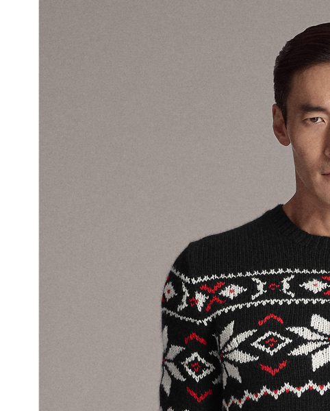 RLX Hand-Knit Cashmere Sweater