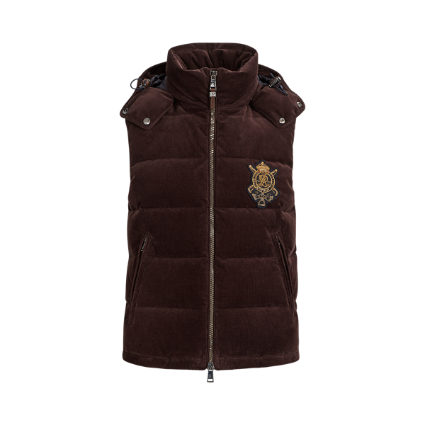 Purple Label RLX Corduroy Down Vest 1