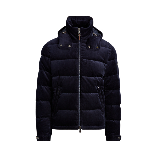 RLX Corduroy Down Jacket for Men | Ralph Lauren® BE