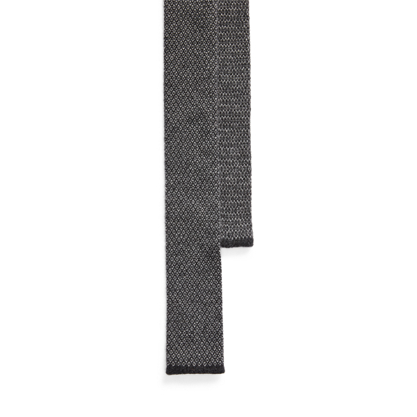 Diamond-Knit Cashmere Tie