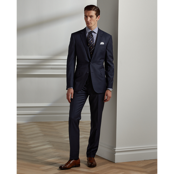 Gregory Handmade Wool Sharkskin Suit