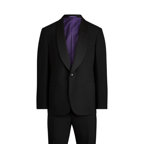 Smoking Gregory en laine à col châle