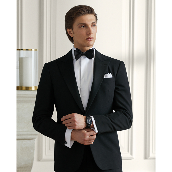 Purple Label Gregory Wool Barathea Peak Tuxedo 3