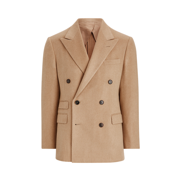 ralph lauren camel hair coat mens