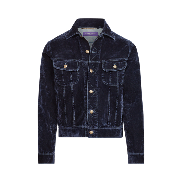 Purple Label Slim Fit Stretch Velvet Jacket 1