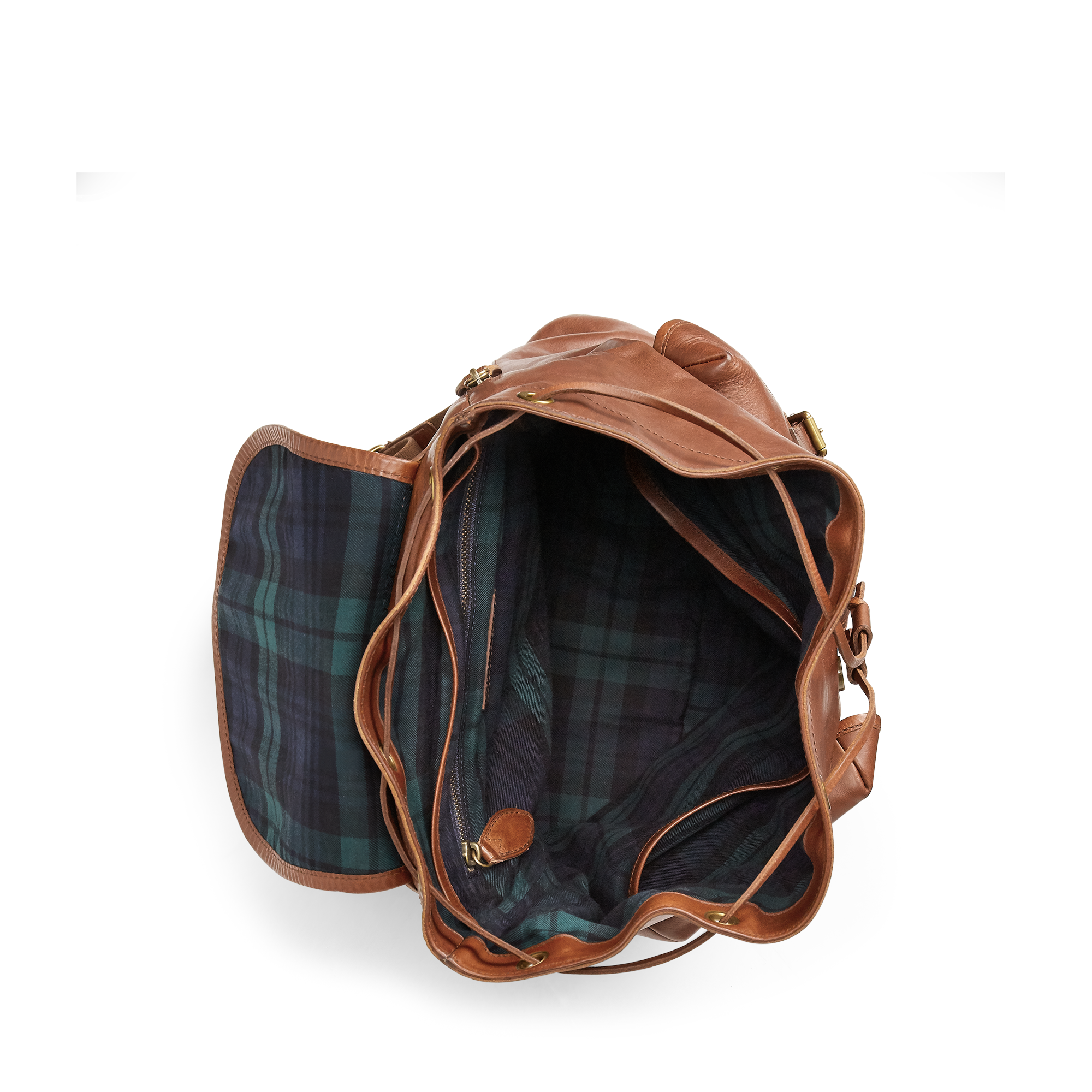 Ralph Lauren Heritage Leather Backpack. 4