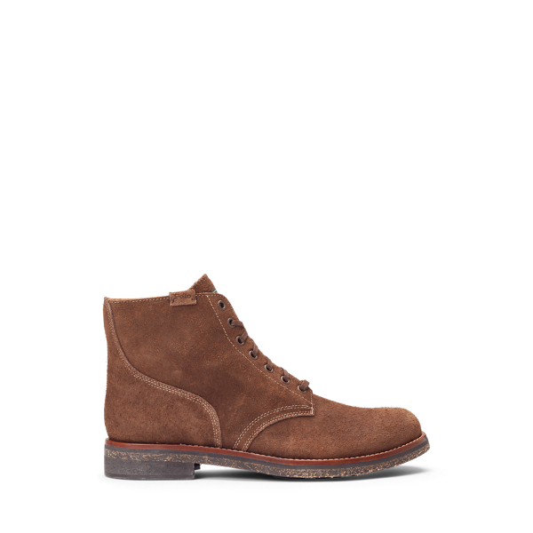 polo ralph lauren kieren suede boots in tan