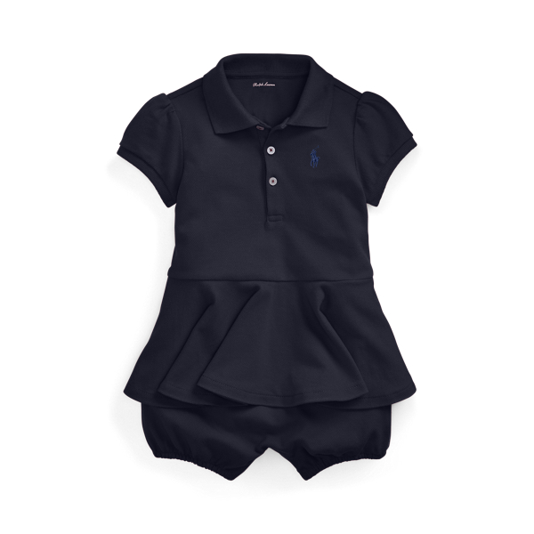 Peplum Bubble Polo Shortall