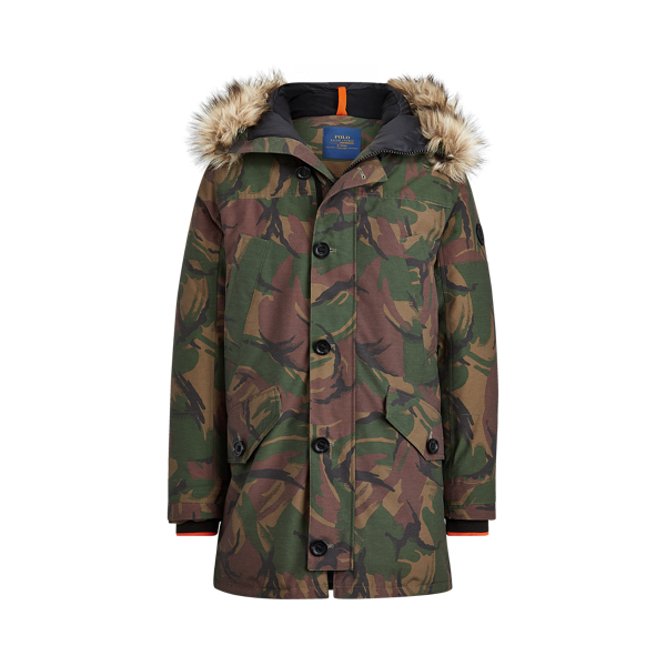 ralph lauren camo down jacket