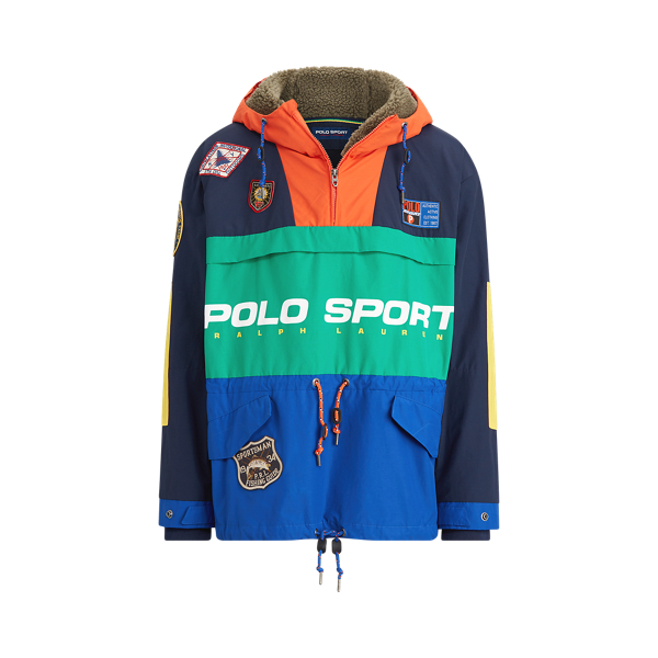 polo half zip jacket