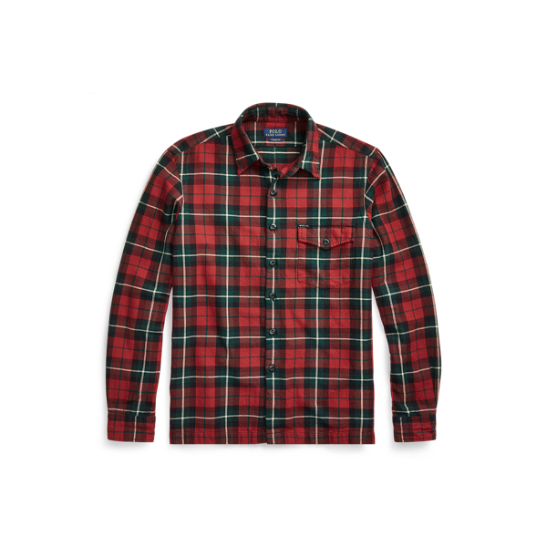 Classic Fit Plaid Twill Shirt for Men Ralph Lauren® UK