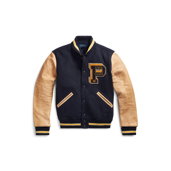 polo college jacket