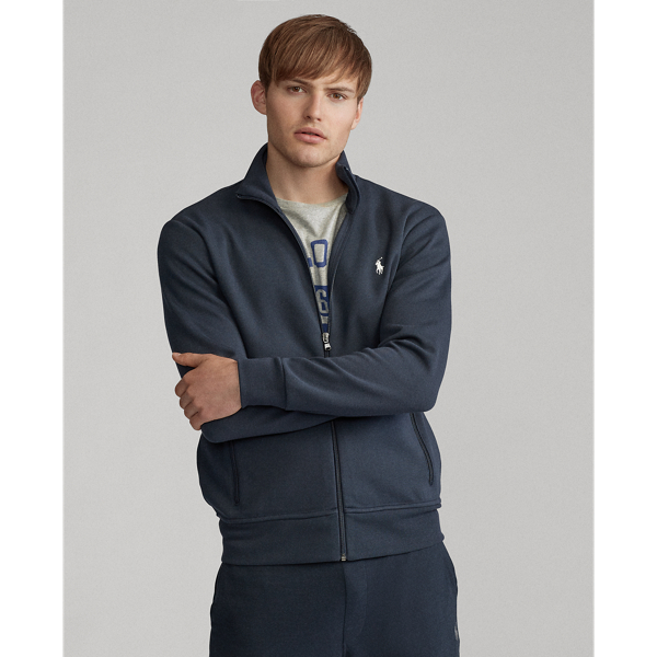 polo double knit track jacket