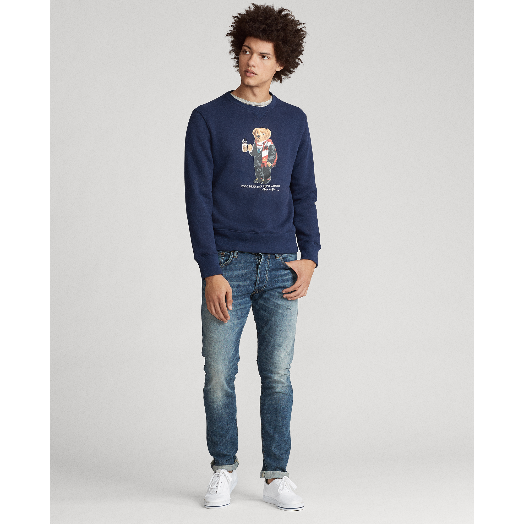 Cocoa polo bear sweatshirt best sale