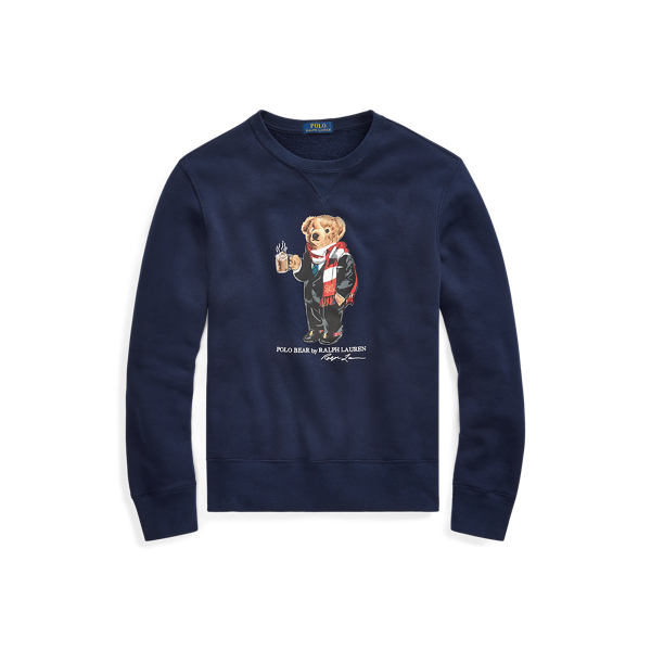ralph lauren cocoa bear sweater