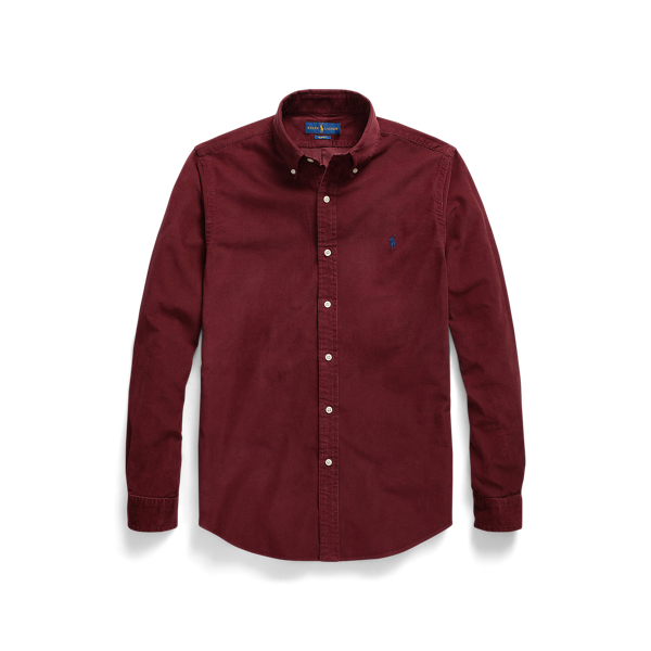 polo ralph lauren slim fit corduroy shirt