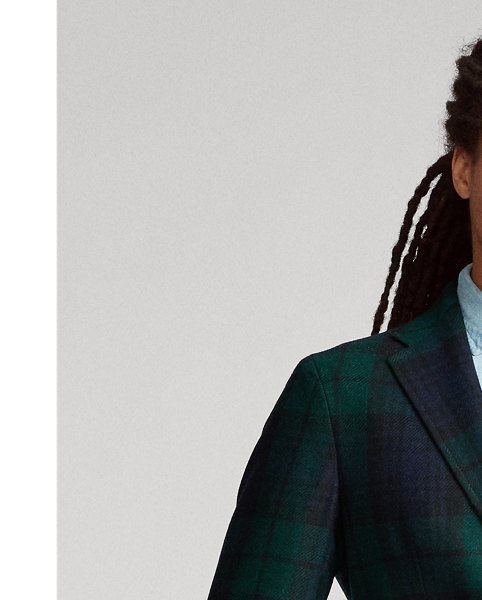 Polo Soft Tartan Sport Coat
