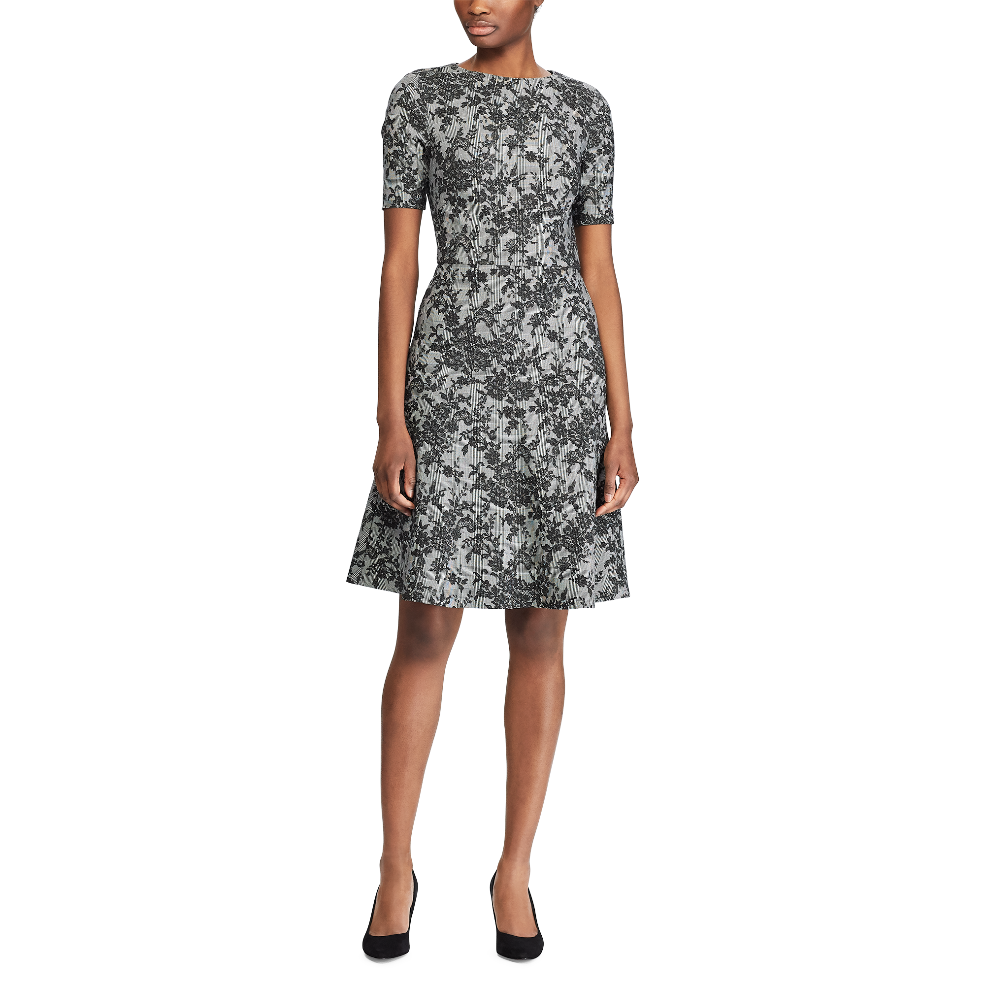 Ralph Lauren Floral Short-Sleeve Dress. 2
