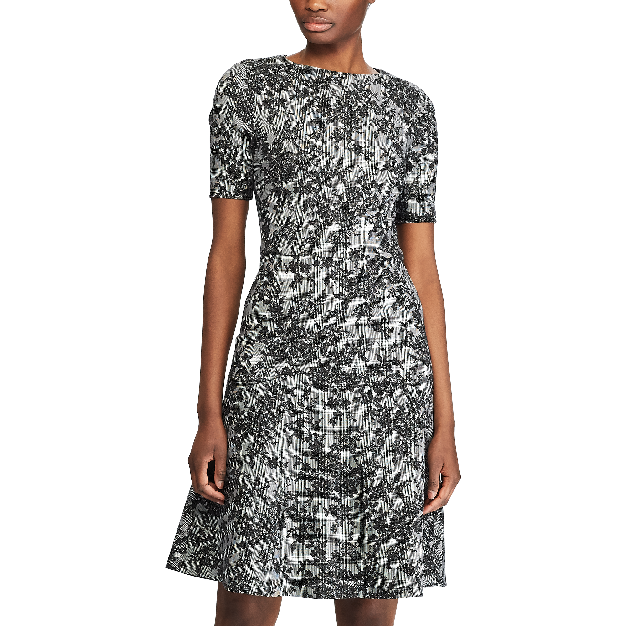 Ralph Lauren Floral Short-Sleeve Dress. 3