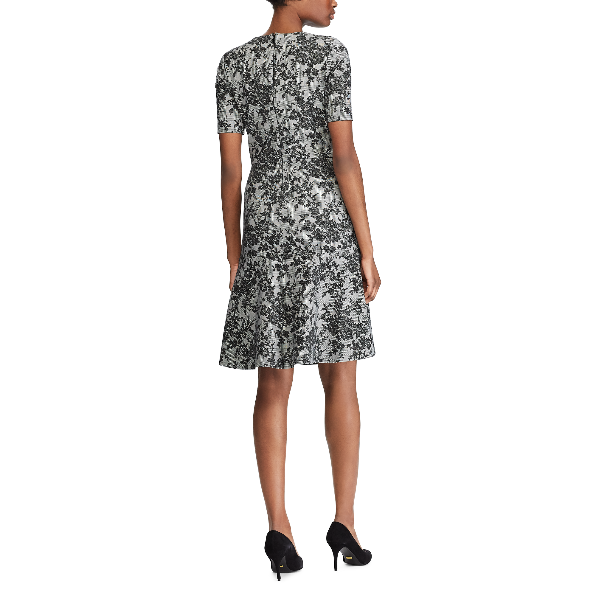 Ralph Lauren Floral Short-Sleeve Dress. 4