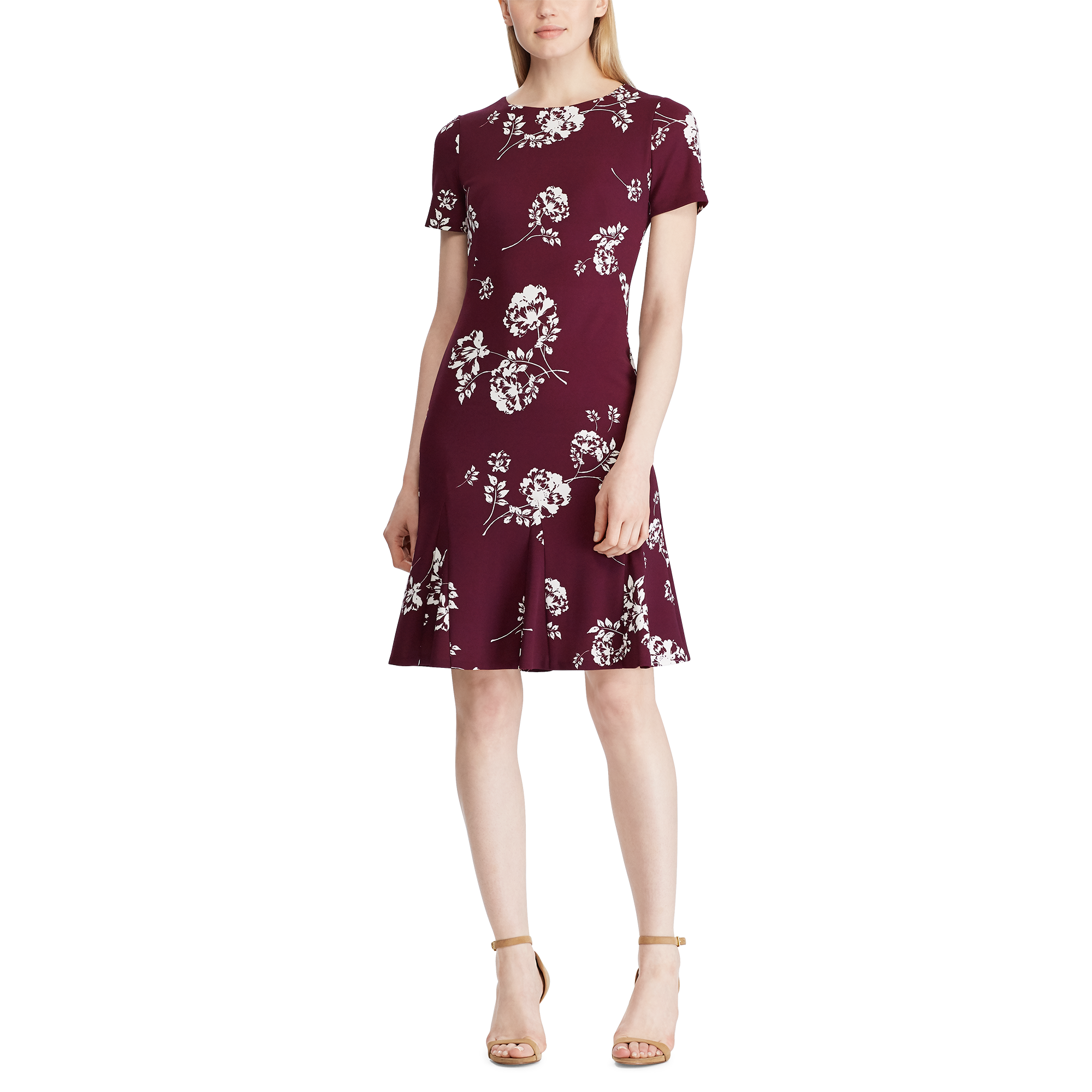 Ralph Lauren Floral-Print Jersey Dress. 2