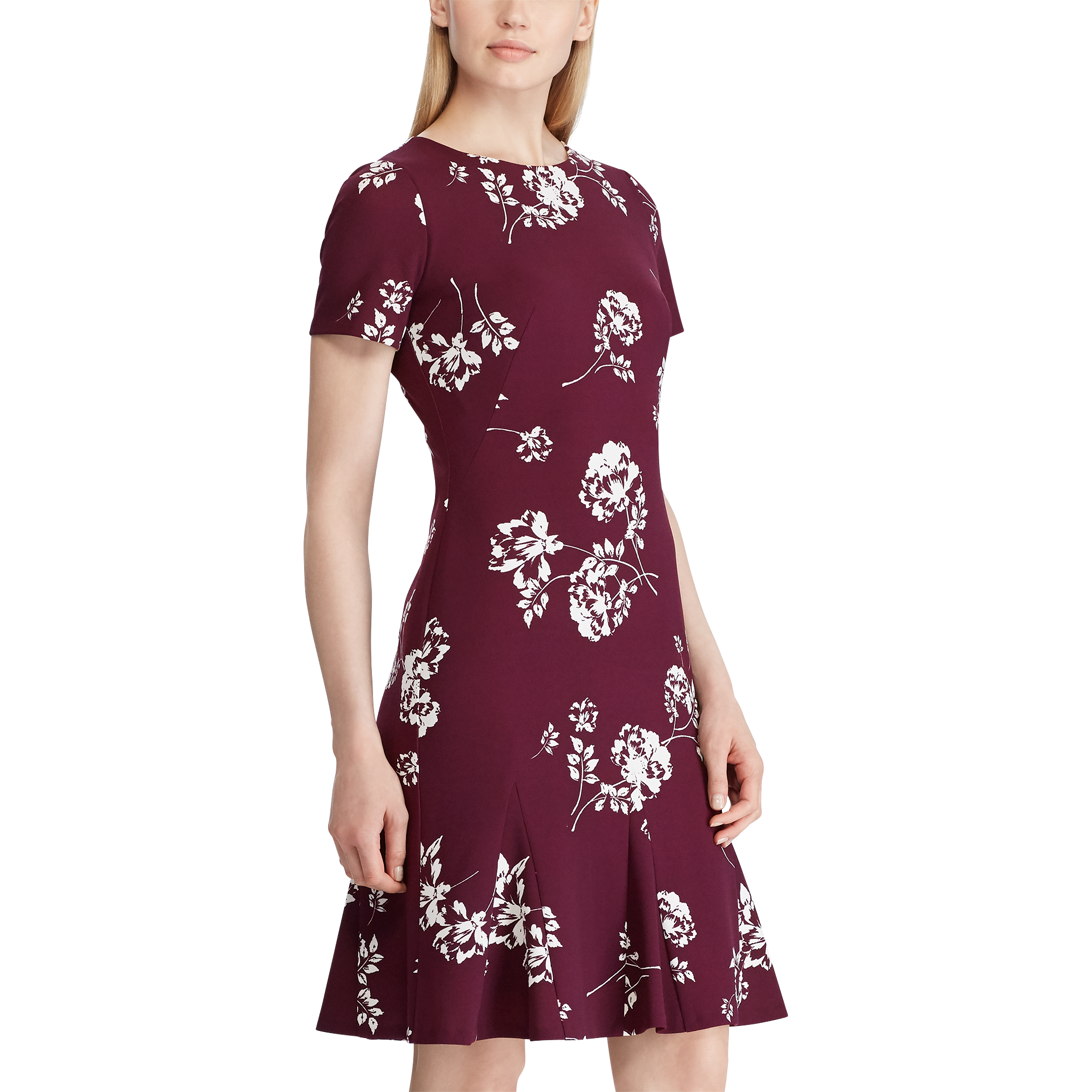 Ralph Lauren Floral-Print Jersey Dress. 3