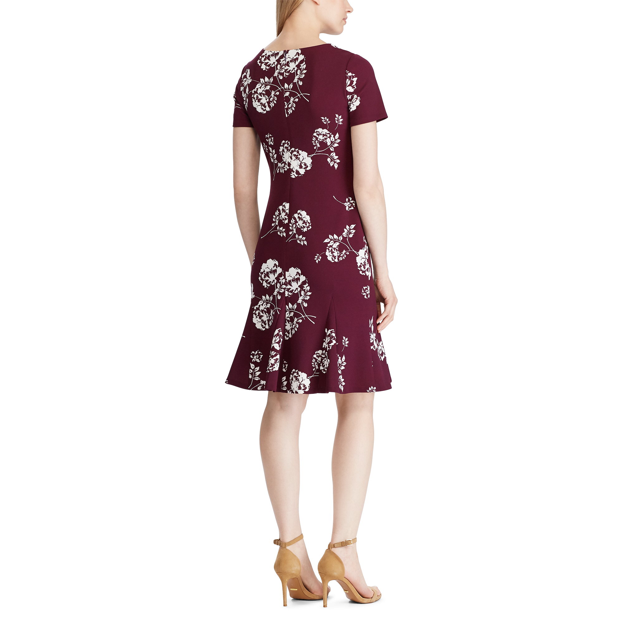 Ralph Lauren Floral-Print Jersey Dress. 4