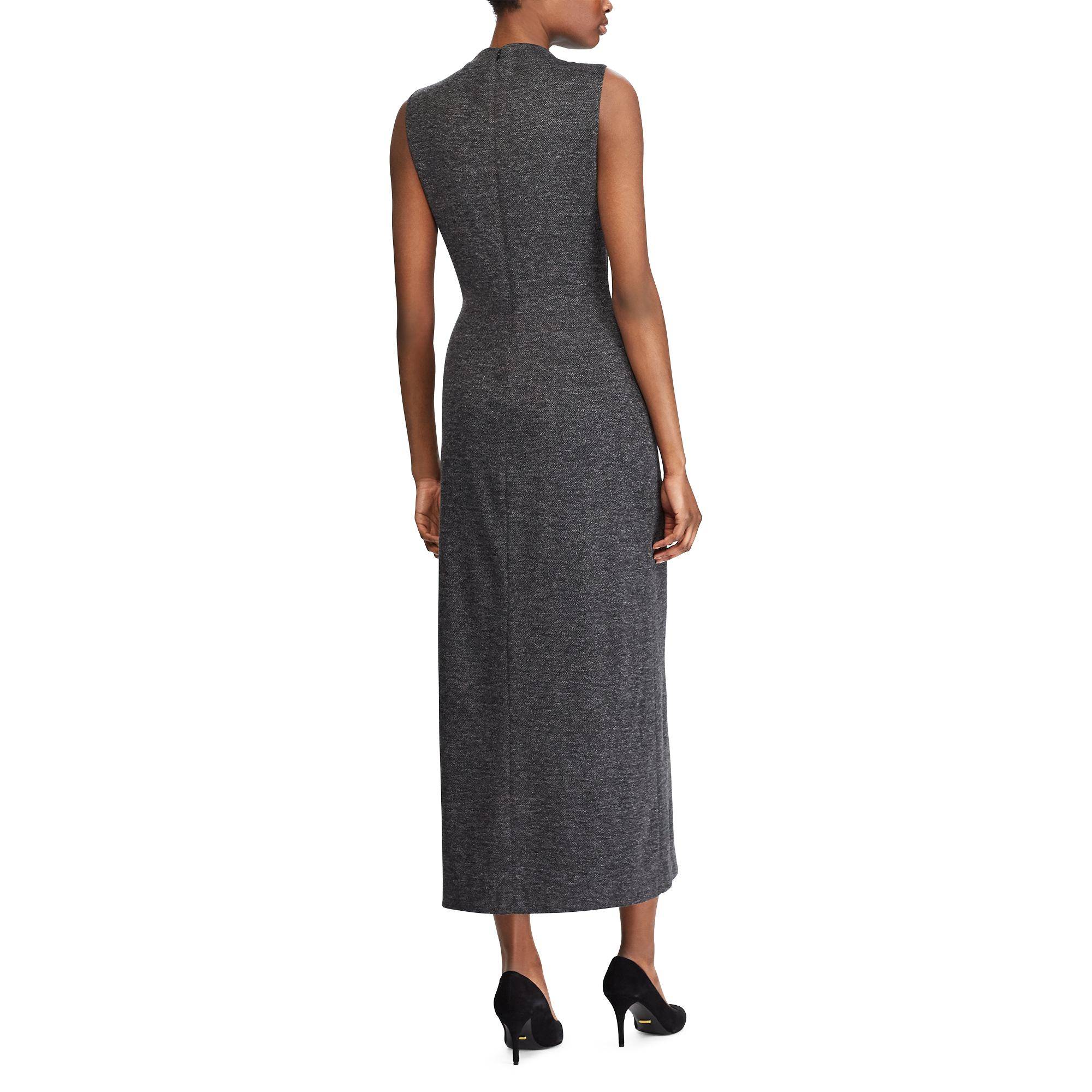 Ralph Lauren Tweed Mockneck Dress. 4