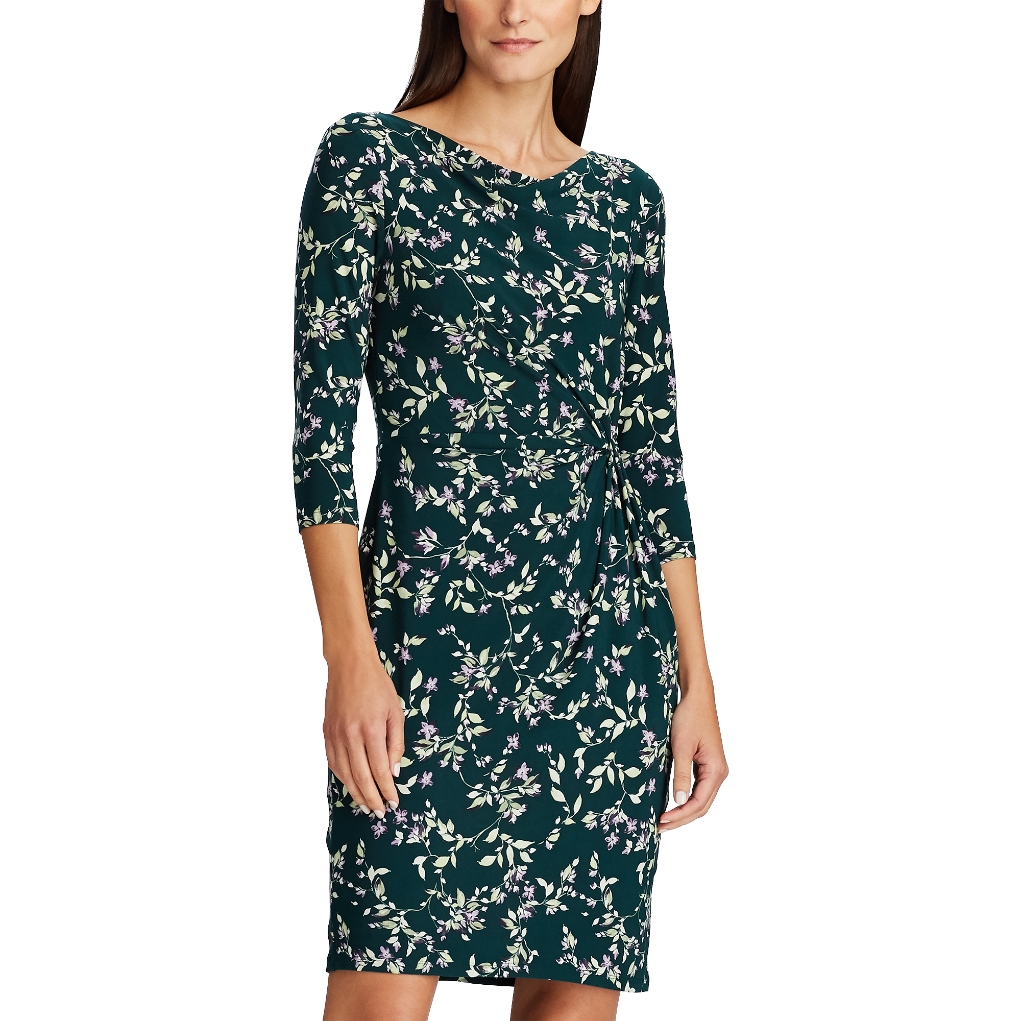 Ralph Lauren Floral Jersey Dress. 3