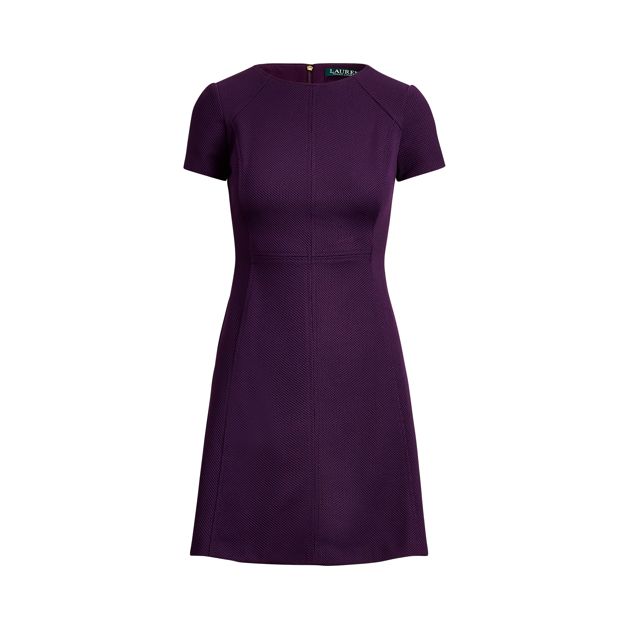 Ralph Lauren Ponte Fit-and-Flare Dress. 1