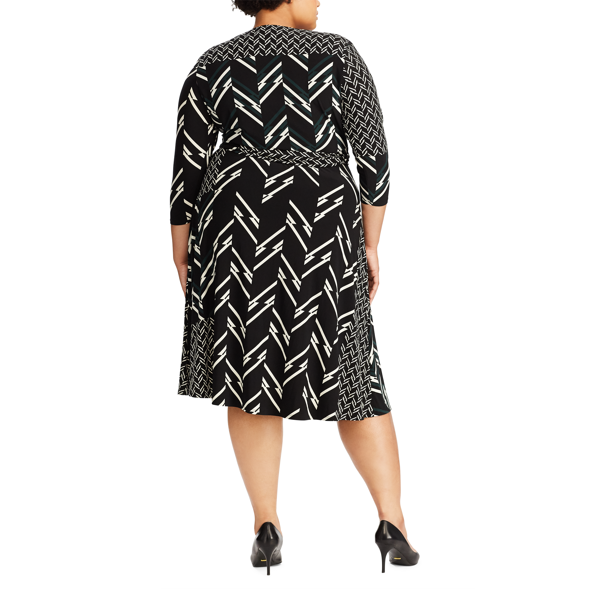 Ralph Lauren Multi-Print Jersey Dress. 4
